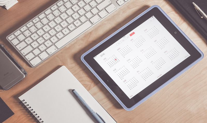 Dela vår kalender med personer som inte har Google Kalender