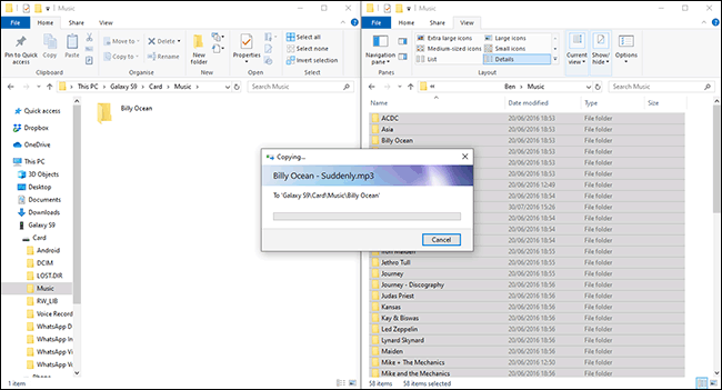 File Mentransfer Dari Windows Ke Perangkat Android Di File Explorer
