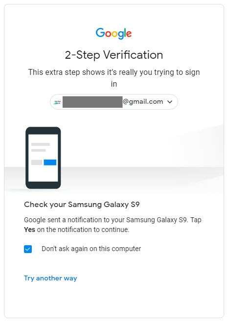 Android-säkerhetsnyckel Kontrollera din telefon