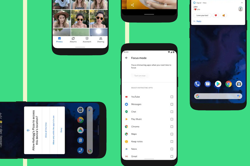 Android 10 resmi: ini semua adalah berita dari versi baru sistem
