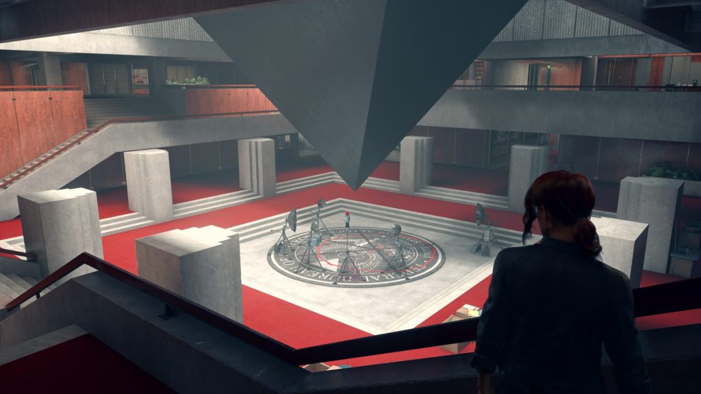 Foto menunjukkan QH utama permainan, di mana Jesse, sang protagonis, membuat rencananya tentang tempat untuk dijelajahi segera sesudahnya.