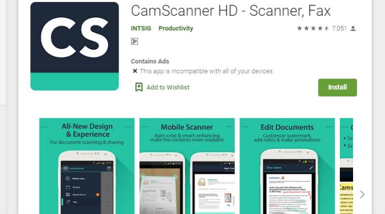 Malware som skickas i applikationer på kinesiska mobiltelefoner hittas på CamScanner 1