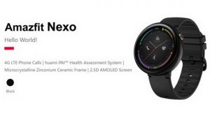 Huami Amazfit Nexo: nästa generations smartwatch 1
