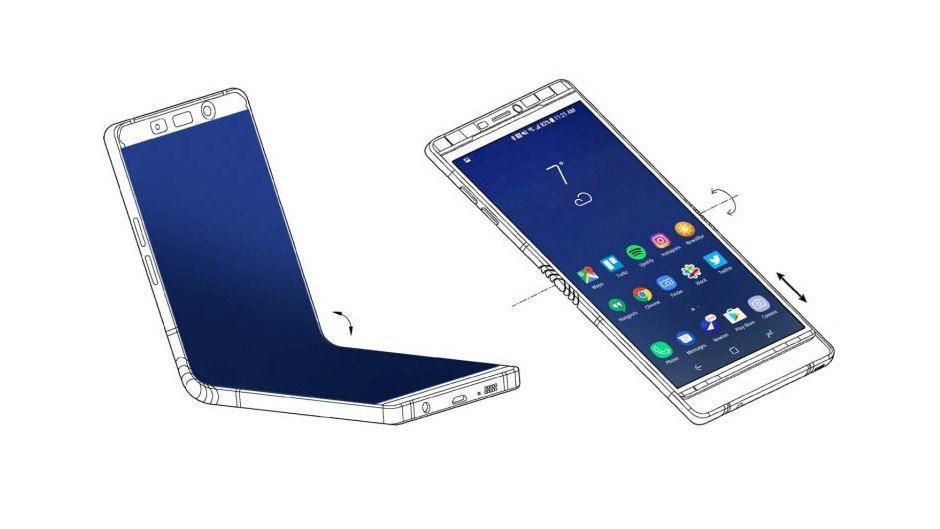 Samsung Galaxy Fold 2 maj vikning från telefonstorlek till fält 1