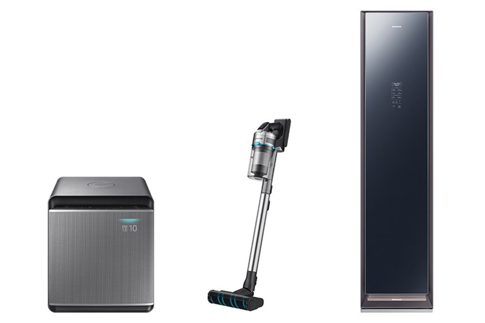 Vacuum cleaner Samsung Powerstick Jet berlaku untuk mahkota nirkabel Dyson, sebagai bagian dari line-up IFA 2019