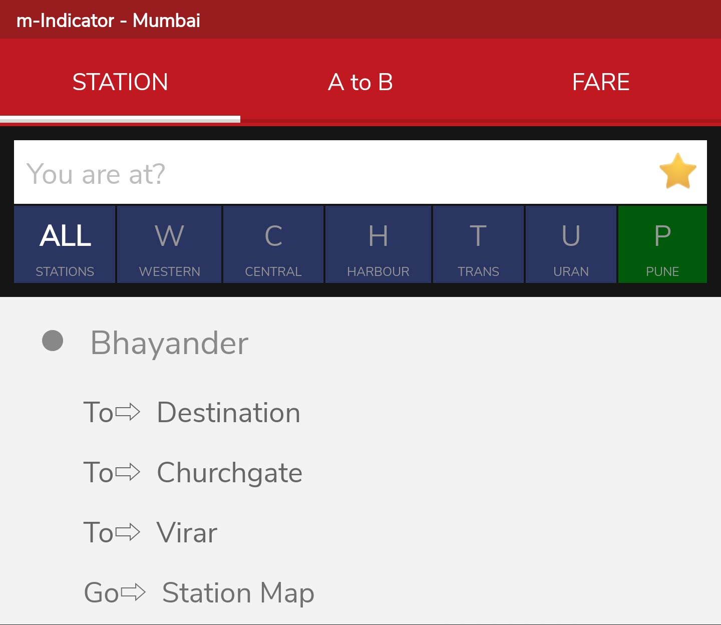 Cara Langsung melacak kereta lokal Mumbai menggunakan m-Indicator 1