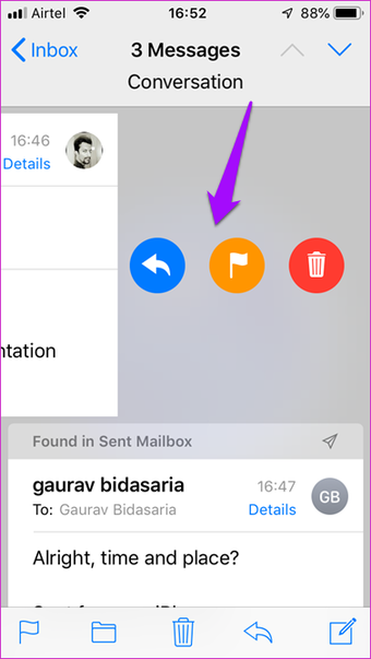 Outlook mot Apple Mail 8-applikationen