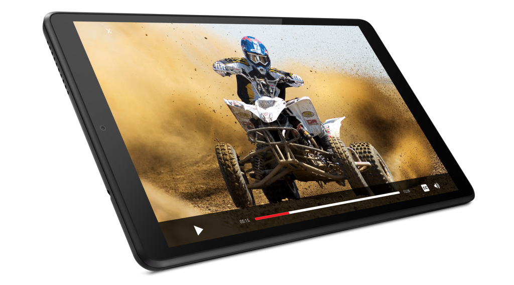 Berkat layar IPS-nya, Lenovo Tab M8 yang baru menawarkan pengalaman multimedia yang luar biasa