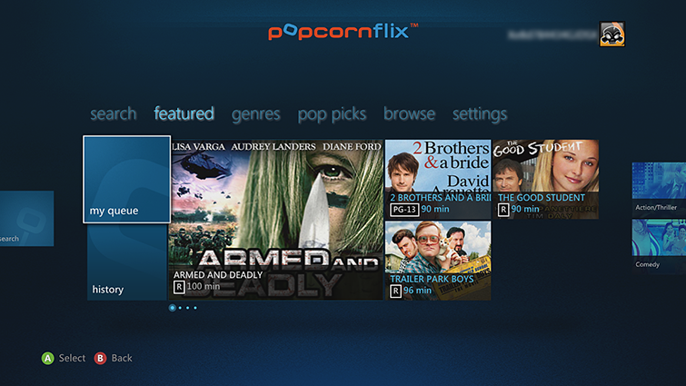 Popcorn Flix för Android och iOS 