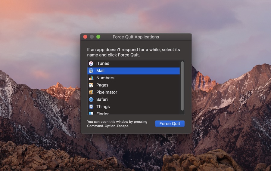 task manager command for mac