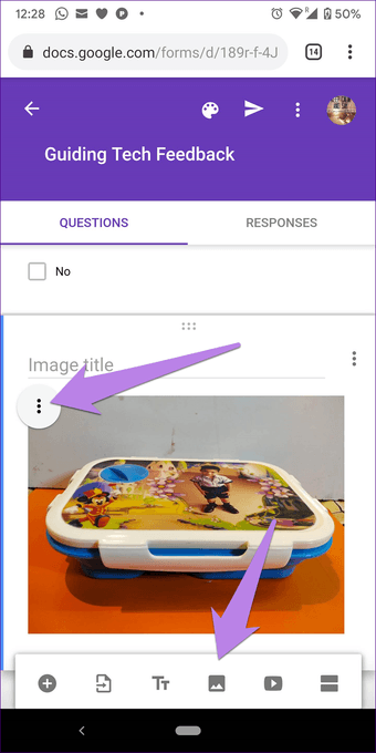 Google Forms Mobile Android iOS 13