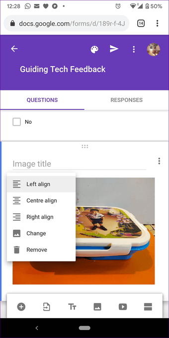 Google Forms Mobile Android iOS 14
