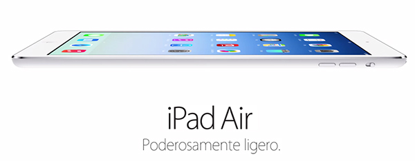 iPad Air - Mycket lätt
