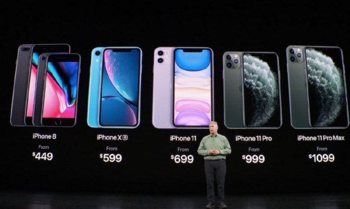 Version och pris för iPhone 11 Pro och iPhone 11 Pro Max 2