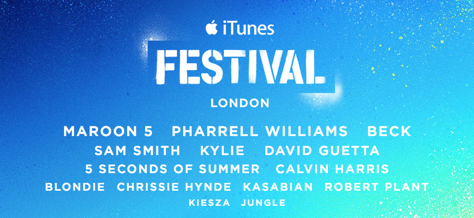 Apple tillkännagav officiellt iTunes Festival 3 2014