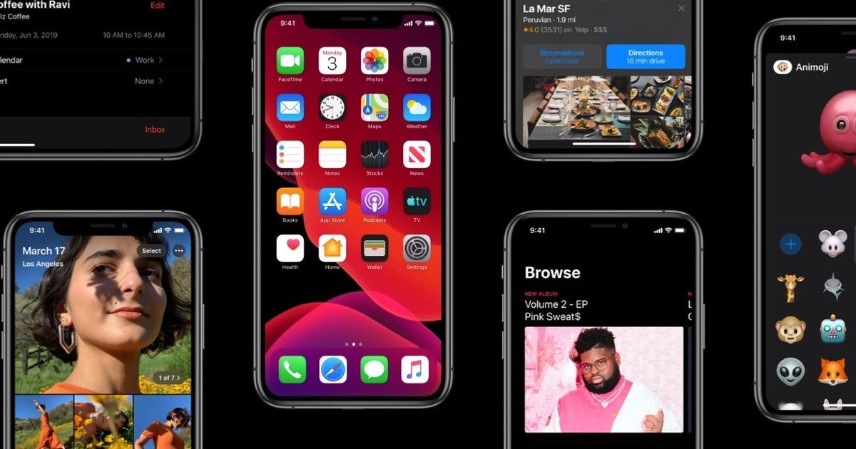 iOS 13 memiliki tanggal yang dikonfirmasi: bagaimana iPhone Anda akan berubah dan model apa yang dapat mengunduhnya - 09/11/2019