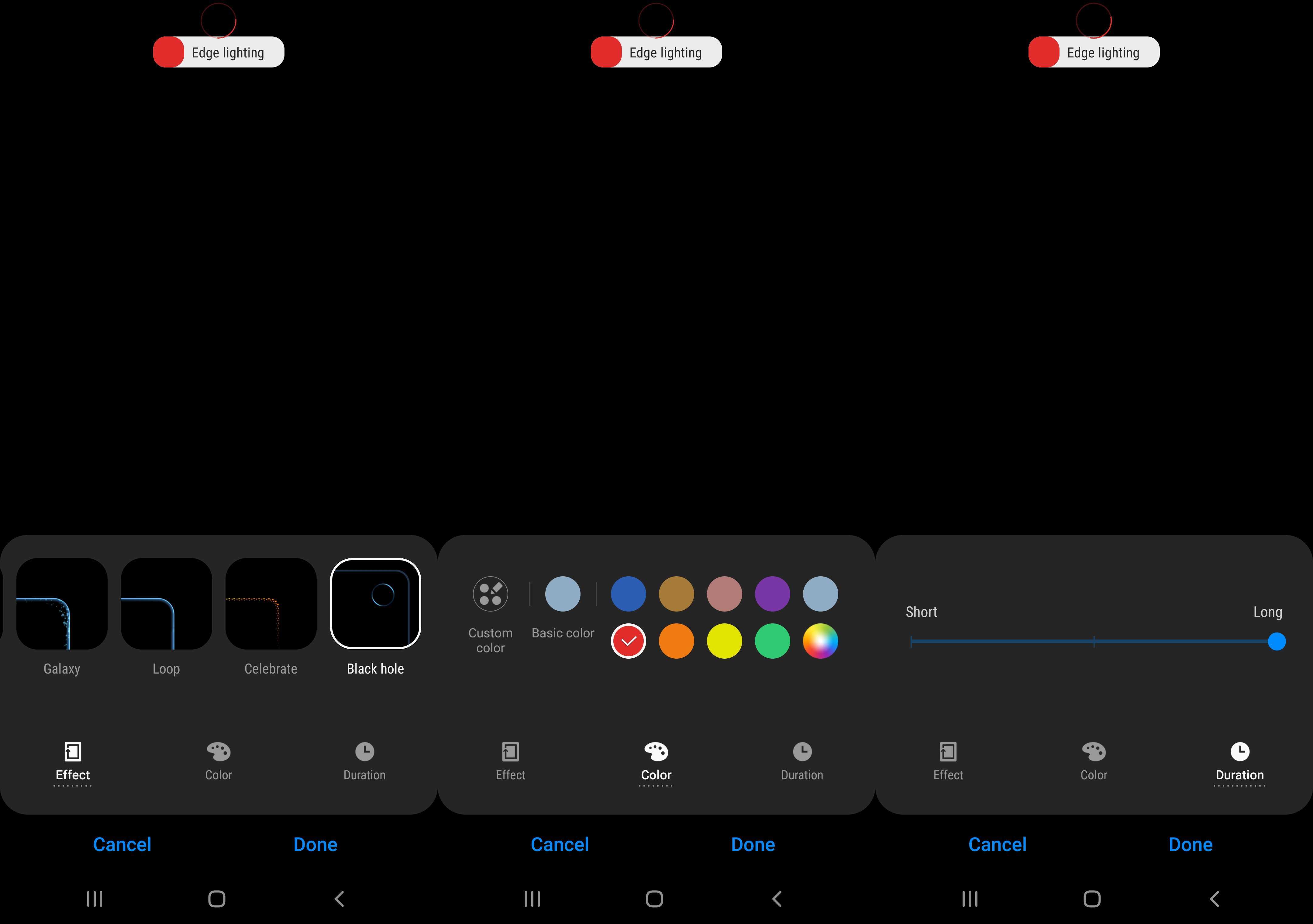 Galaxy Note Potongan 10 tampilan sekarang dapat meniru LED notifikasi 2