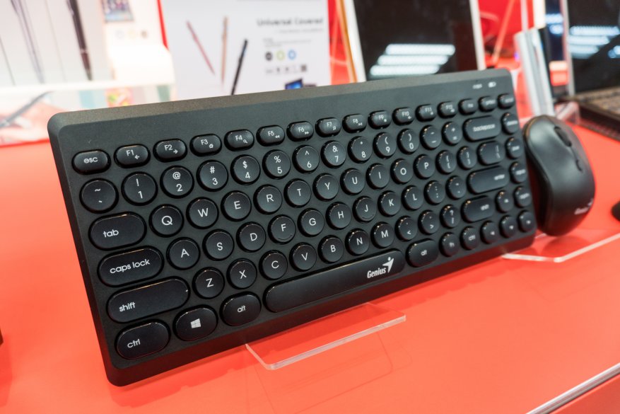Genius di Computex 2019: banyak keyboard (termasuk smart dan gaming), stylus dan akustik serbaguna 7