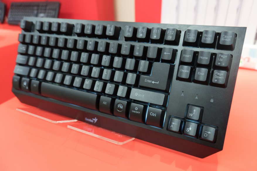 Genius di Computex 2019: banyak keyboard (termasuk smart dan gaming), stylus dan akustik serbaguna 8