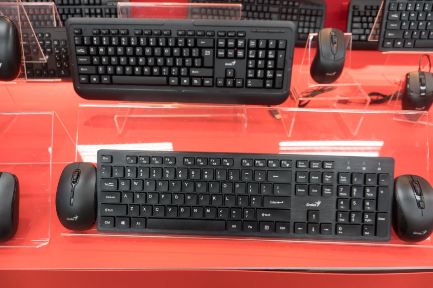 Genius di Computex 2019: banyak keyboard (termasuk smart dan gaming), stylus dan akustik serbaguna 10
