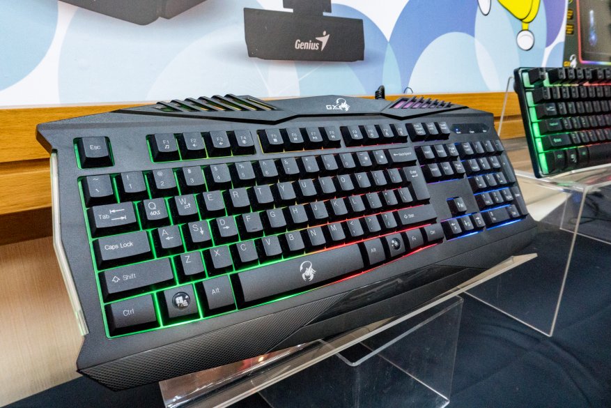 Genius di Computex 2019: banyak keyboard (termasuk smart dan gaming), stylus dan akustik serbaguna 14