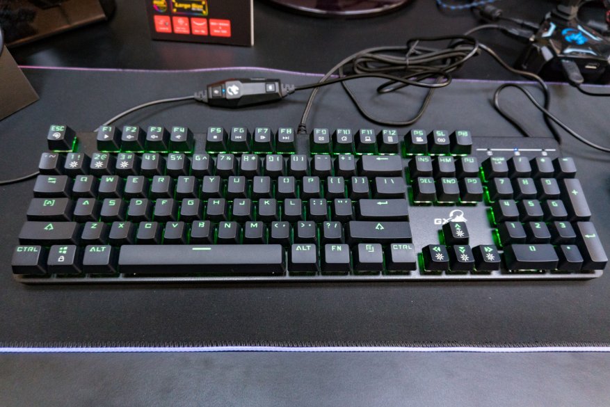 Genius di Computex 2019: banyak keyboard (termasuk smart dan gaming), stylus dan akustik serbaguna 18