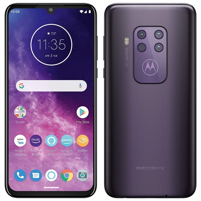 Motorola One Zoom ungu