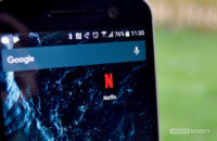 Netflix-ikonen på huvudskärmen för HTC 10.