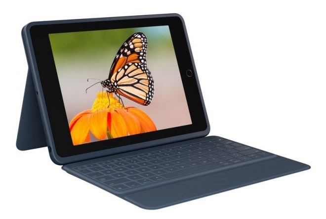 Logitech Debut Slim Folio och Keyboard Rugged Folio för iPad 10.2 4