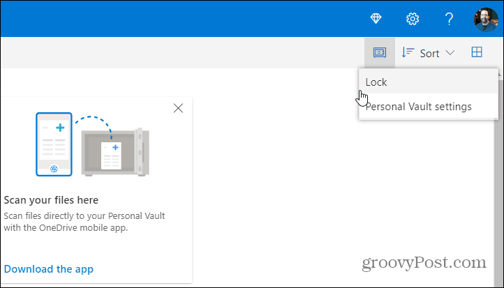 Hur du skyddar filer på OneDrive med 2FA med Personal Vault 2