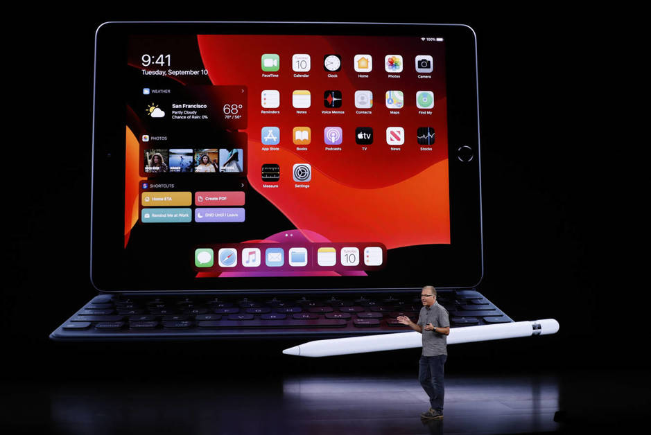 Apple presenterar den nya iPad 10,2 tum billigare och med 3 nya funktioner