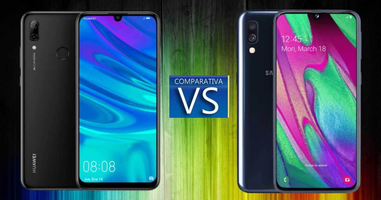 Huawei P Smart 2019 vs Galaxy A40