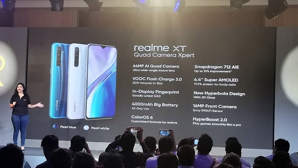 Realme XT dengan 64MP Quad Camera diluncurkan di India: Spesifikasi, Harga, dan Ketersediaan
