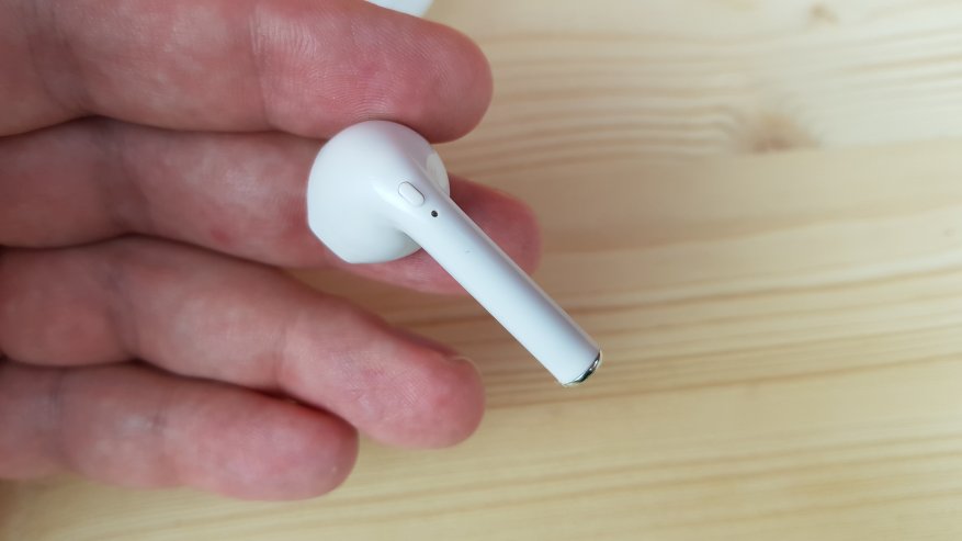Headphone i9s TWS: suara dan gaya suara Apple 16