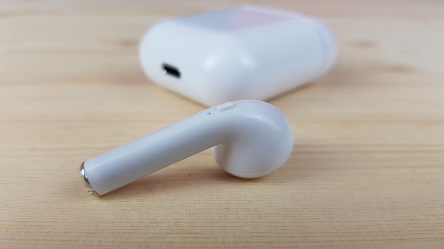 Headphone i9s TWS: suara dan gaya suara Apple 17