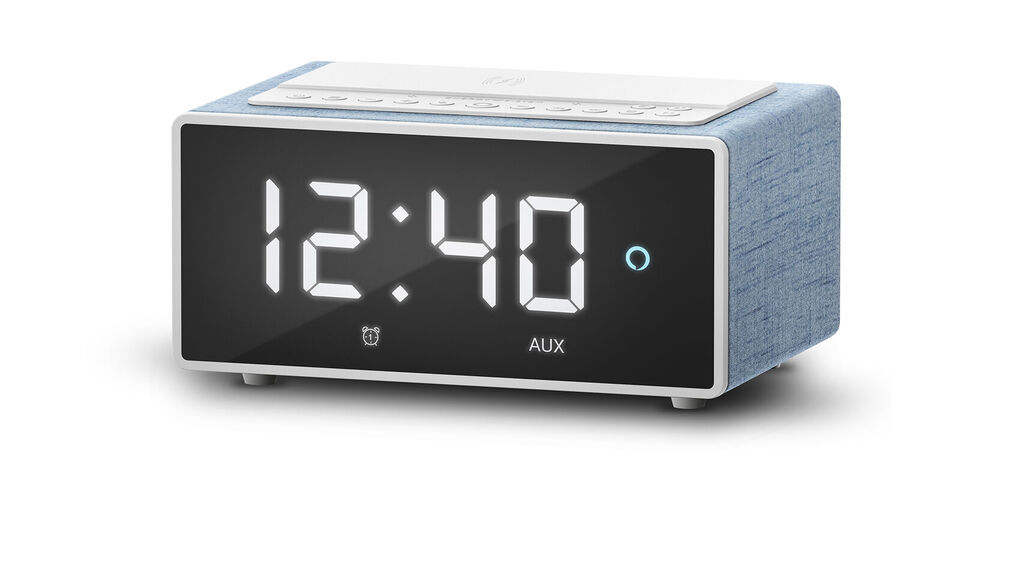Jam alarm ini dengan Alexa mengisi daya ponsel Anda jika Anda membiarkannya di atas 1