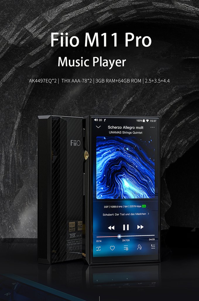 Beli Pemutar Musik Portabel Fiio M11 Pro dengan Harga Lebih Rendah dari HiFiGO [$20 OFF Coupon] 1