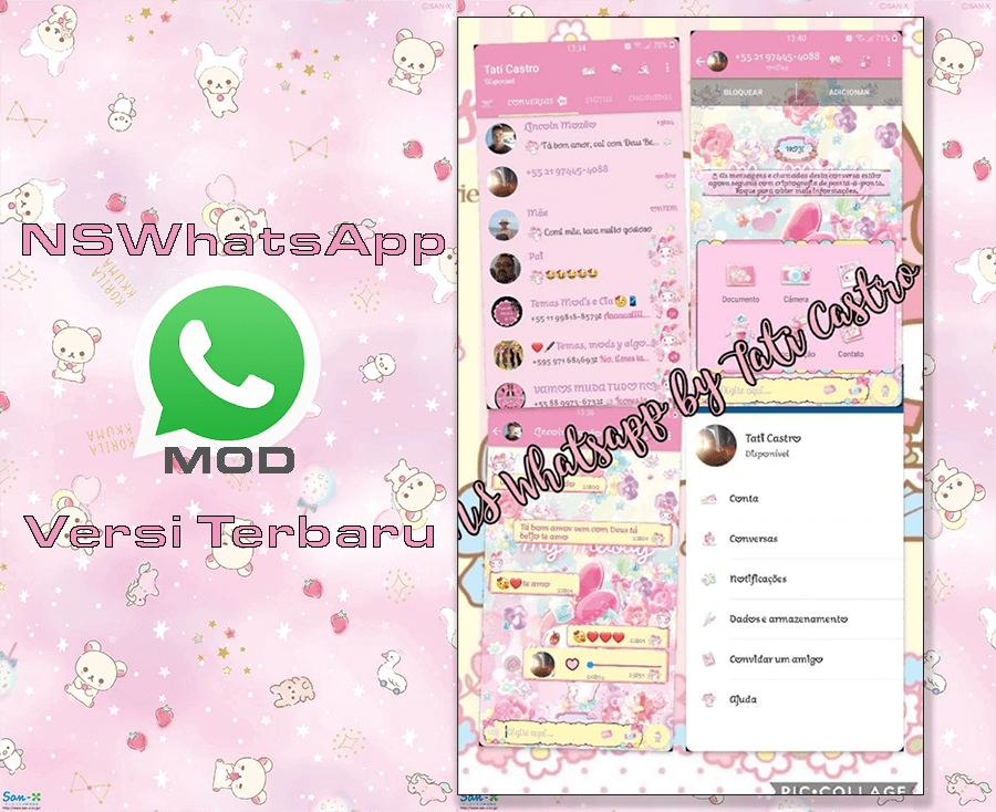 Download WhatsApp MOD GBWhatsapp Melody Florarium