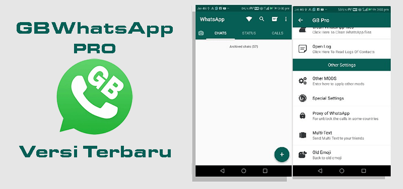 Download WhatsApp MOD GBWhatsApp Pro