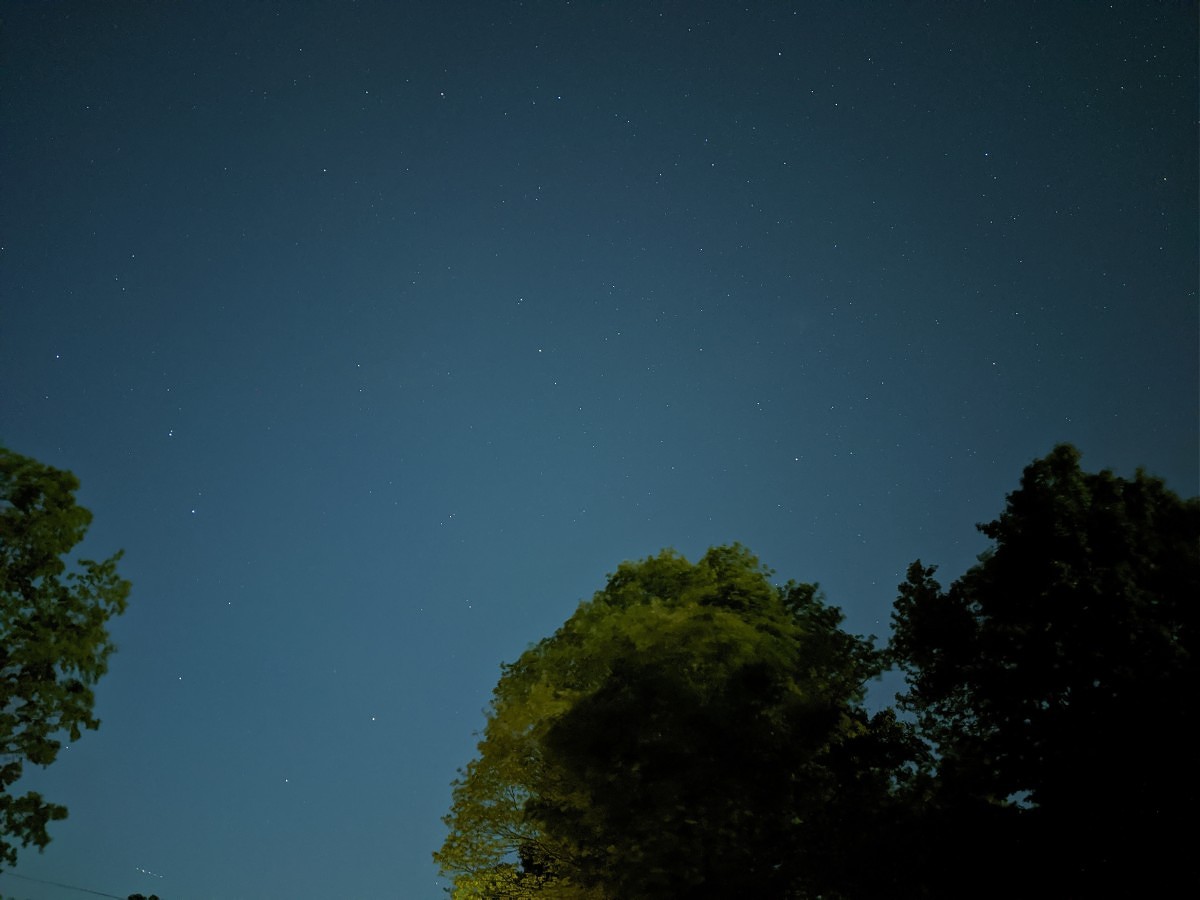 Detta är ett extraordinärt foto av stjärnor av Pixel 4 2