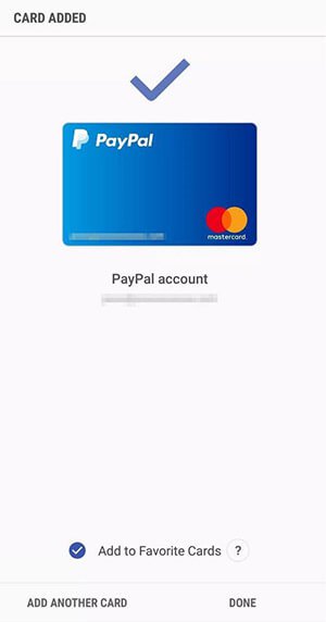 Samsung Pay - Konfirmasi Paypal