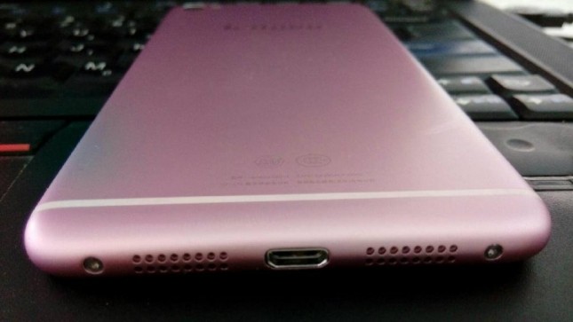 Lenovo Sisley, tiruan dari iPhone 6 berwarna pink 4