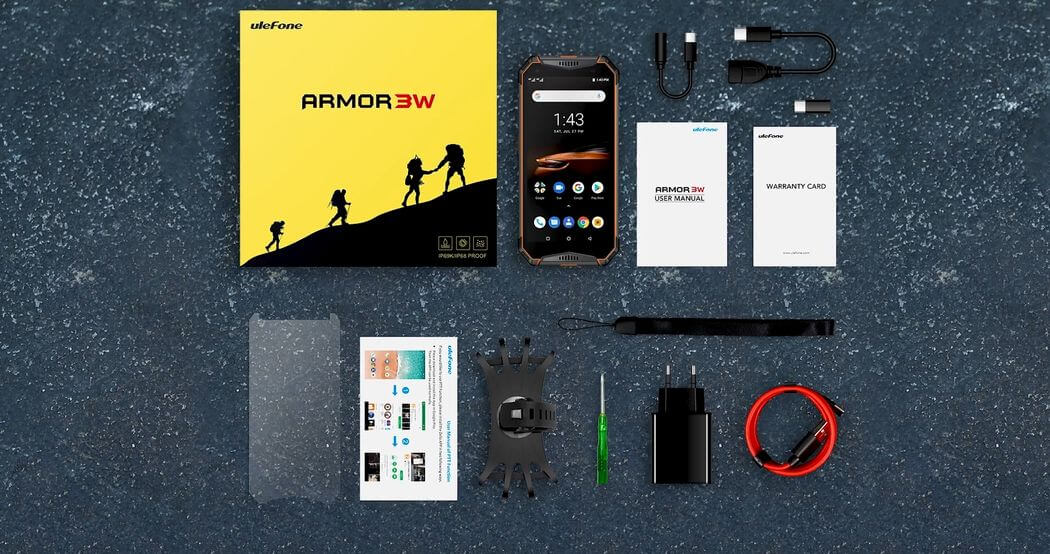 Ulefone Armor 3W Första recension: Robust Smartphone med Helio P70