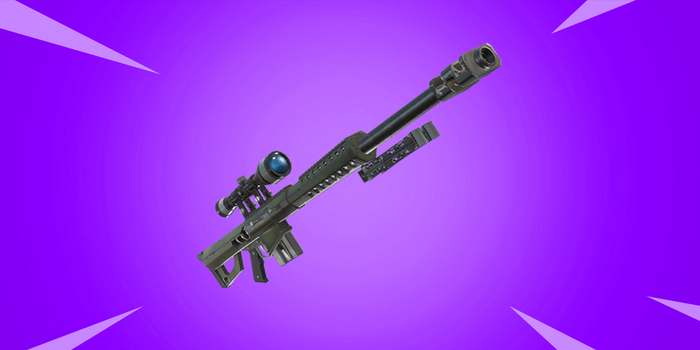 Hasil gambar untuk fortnite sniper berat ungu