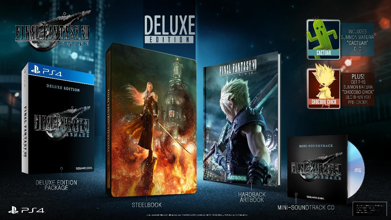 Final Fantasy VII Remake Deluxe Edition och Class 1 Edition bekräftas för release i Singapore 2