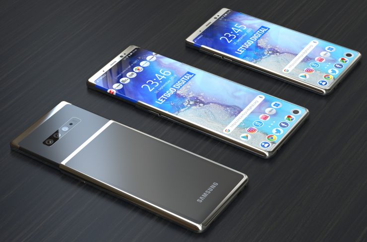 Samsung Galaxy Desain S11 Plus didasarkan pada paten 2 740x488 1