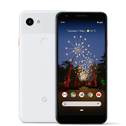 Google Pixel 3A 64 GB Android 9.0 Smartphone (3 A, klart vitt) 
