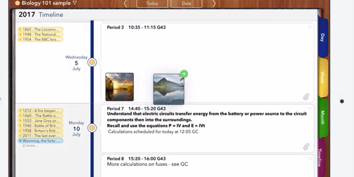 Bild - iDoceo, ladda ner lärarens anteckningsbok på iPad