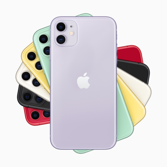 iPhone 11-färger