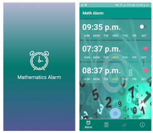 9 Aplikasi jam alarm terbaik dengan tantangan matematika 10